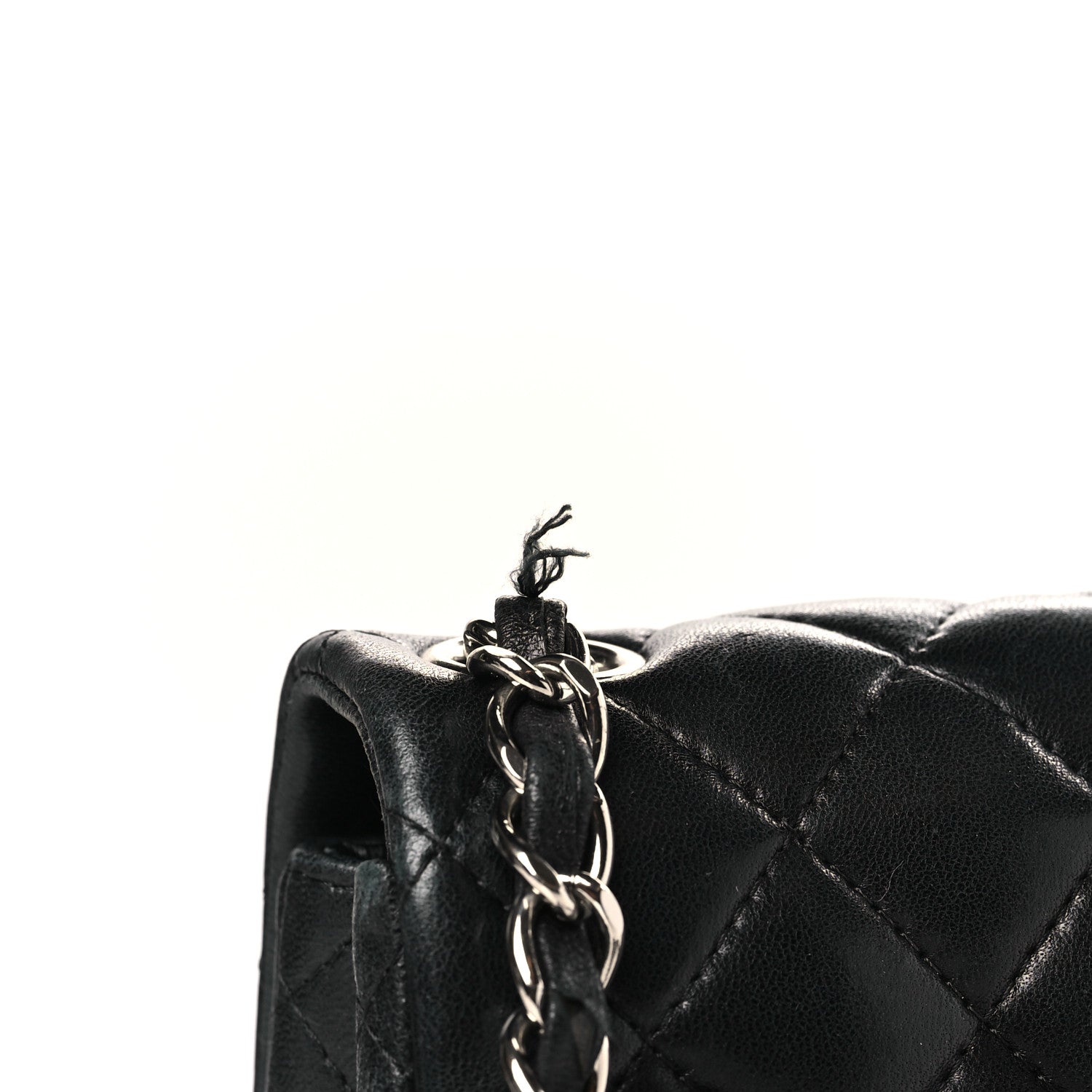 Chanel Lambskin Quilted Mini Square Flap Black 11 of 11
