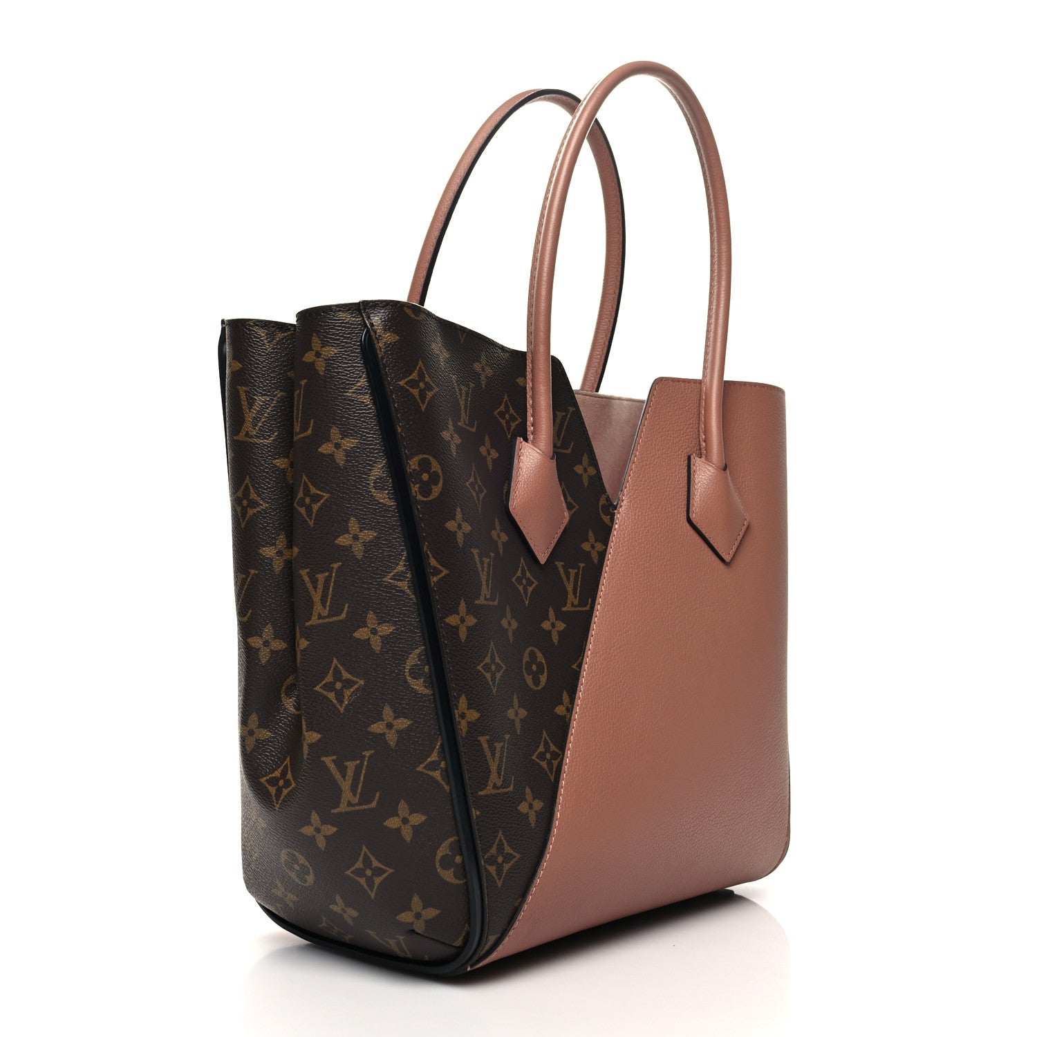 Louis Vuitton Calfskin Monogram Kimono Tote Bois de Rose 3 of 10