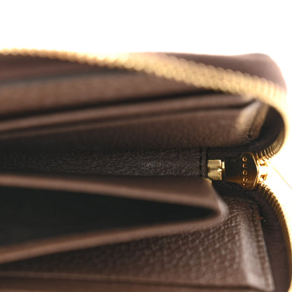 Gucci GG Supreme Monogram Web Ophidia Zip Wallet Beige New Acero 5 of 10