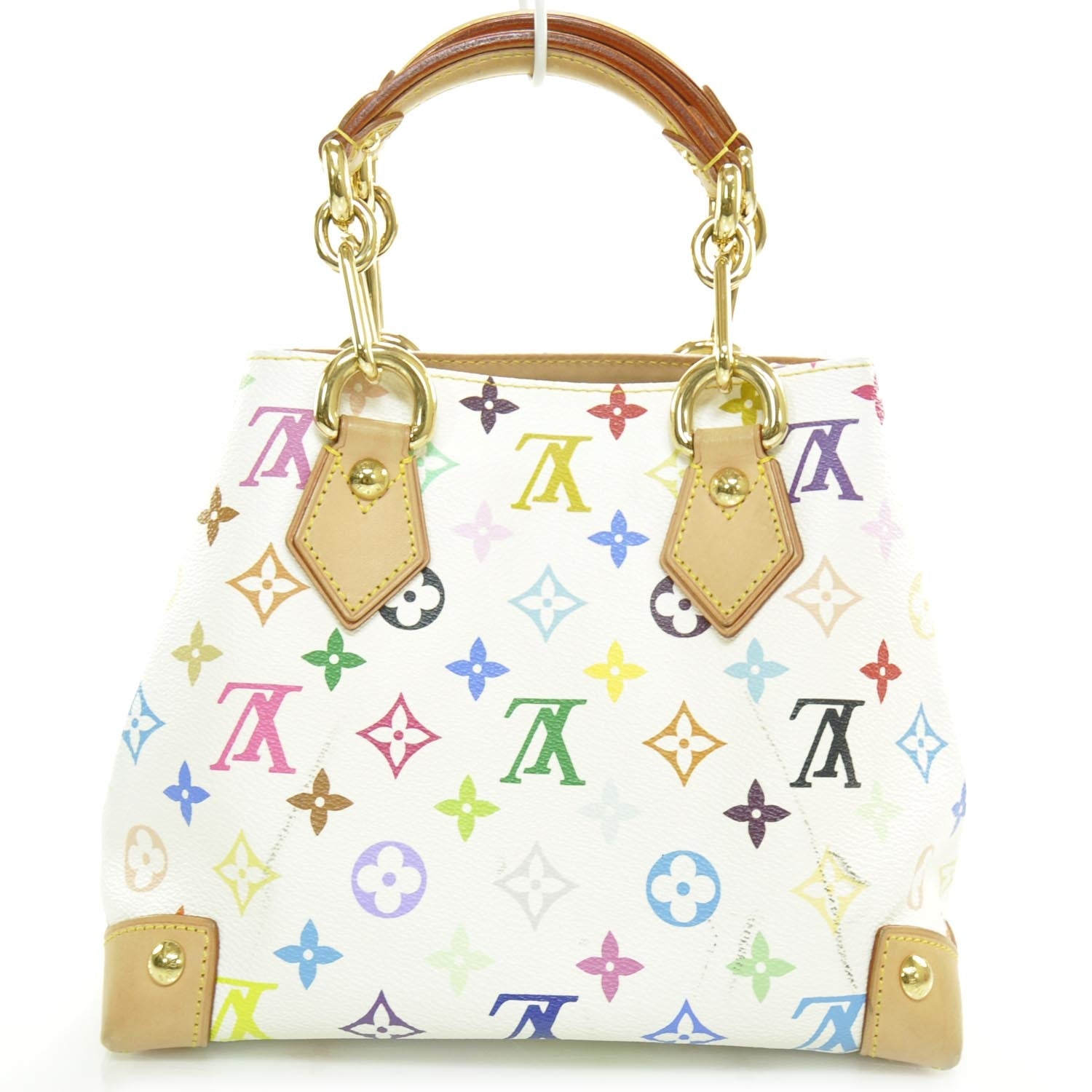 Louis Vuitton Monogram Multicolor Audra White 4 of 10