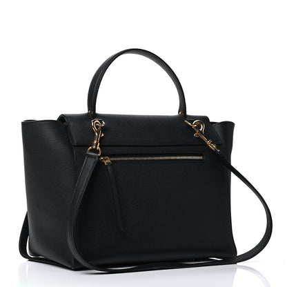 Celine Grained Calfskin Nano Belt Bag Black 2 of 4
