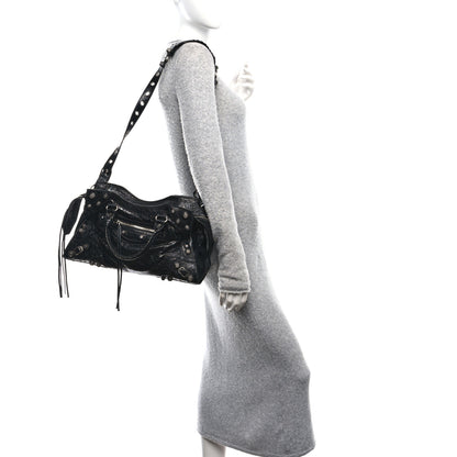 Balenciaga Agneau Arena Neo Cagole City Handbag Black 2 of 11