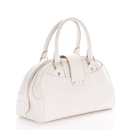 Louis Vuitton Epi Bowling Montaigne GM Ivory 3 of 6