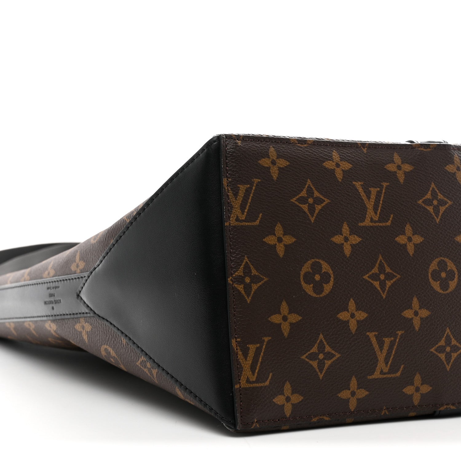 Louis Vuitton Monogram Macassar Weekend Tote GM 8 of 9