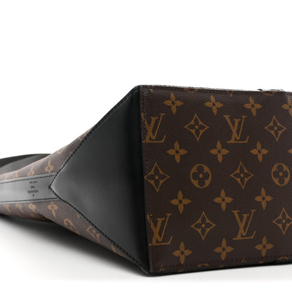 Louis Vuitton Monogram Macassar Weekend Tote GM 8 of 9