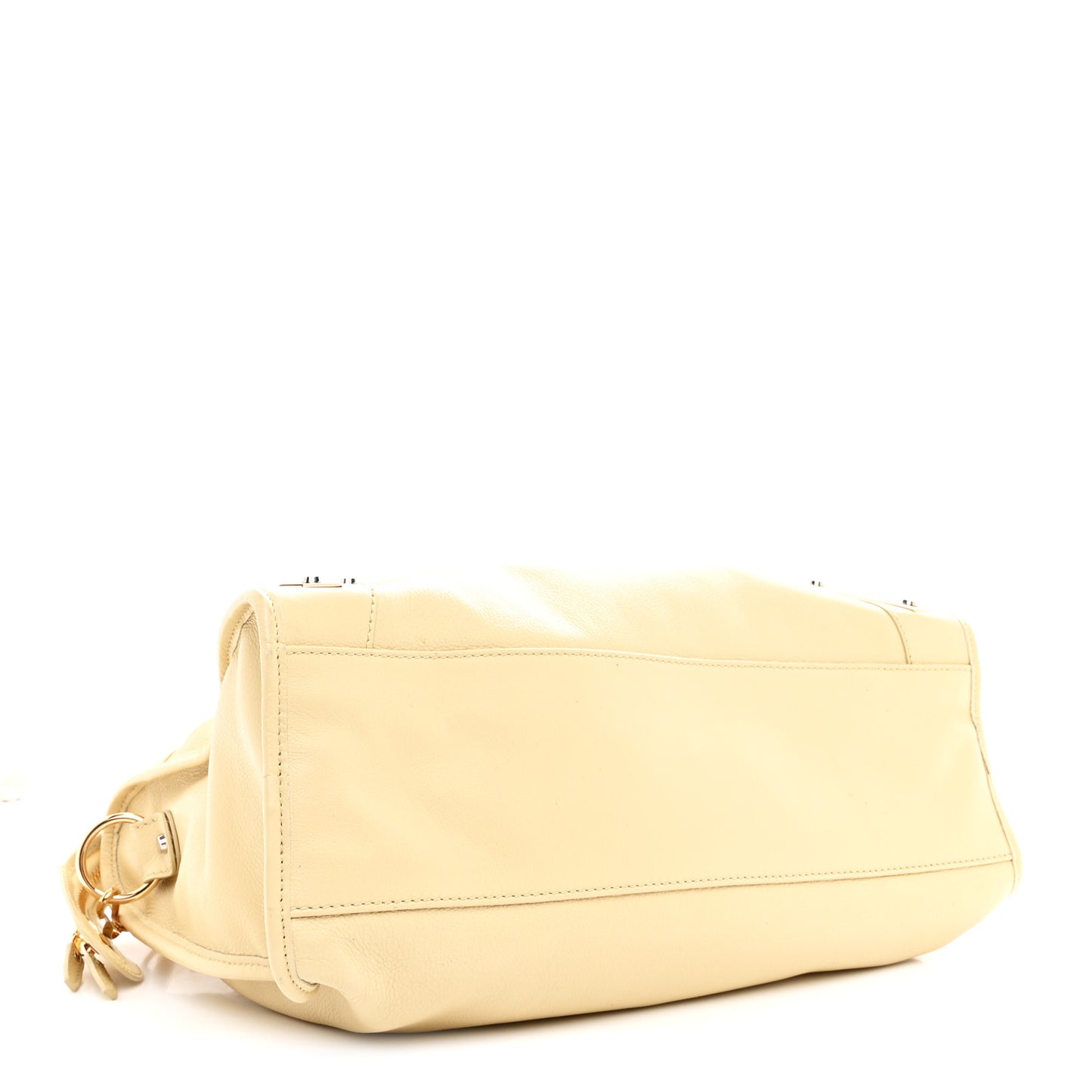 Veau Amp Plate Gold Hardware City Beige Argile