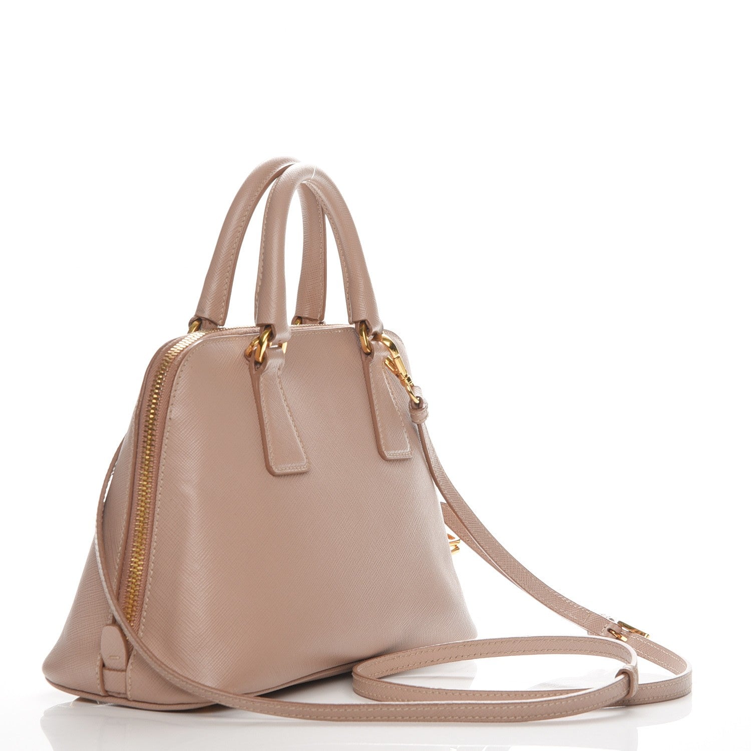 Prada Saffiano Vernice Small Promenade Tote Cammeo 4 of 8
