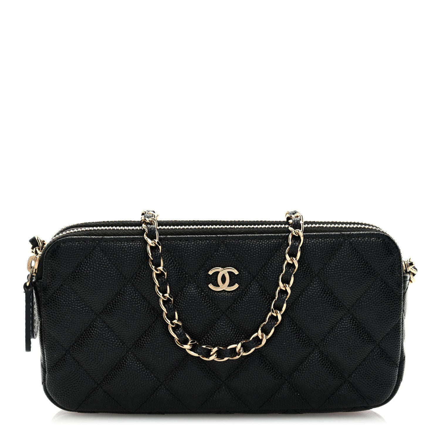 Chanel Caviar Quilted Small Clutch With Chain Black 1 of 12