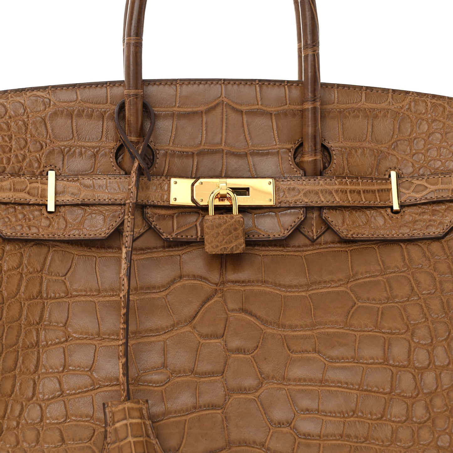 Matte Alligator Birkin 35 Alezan