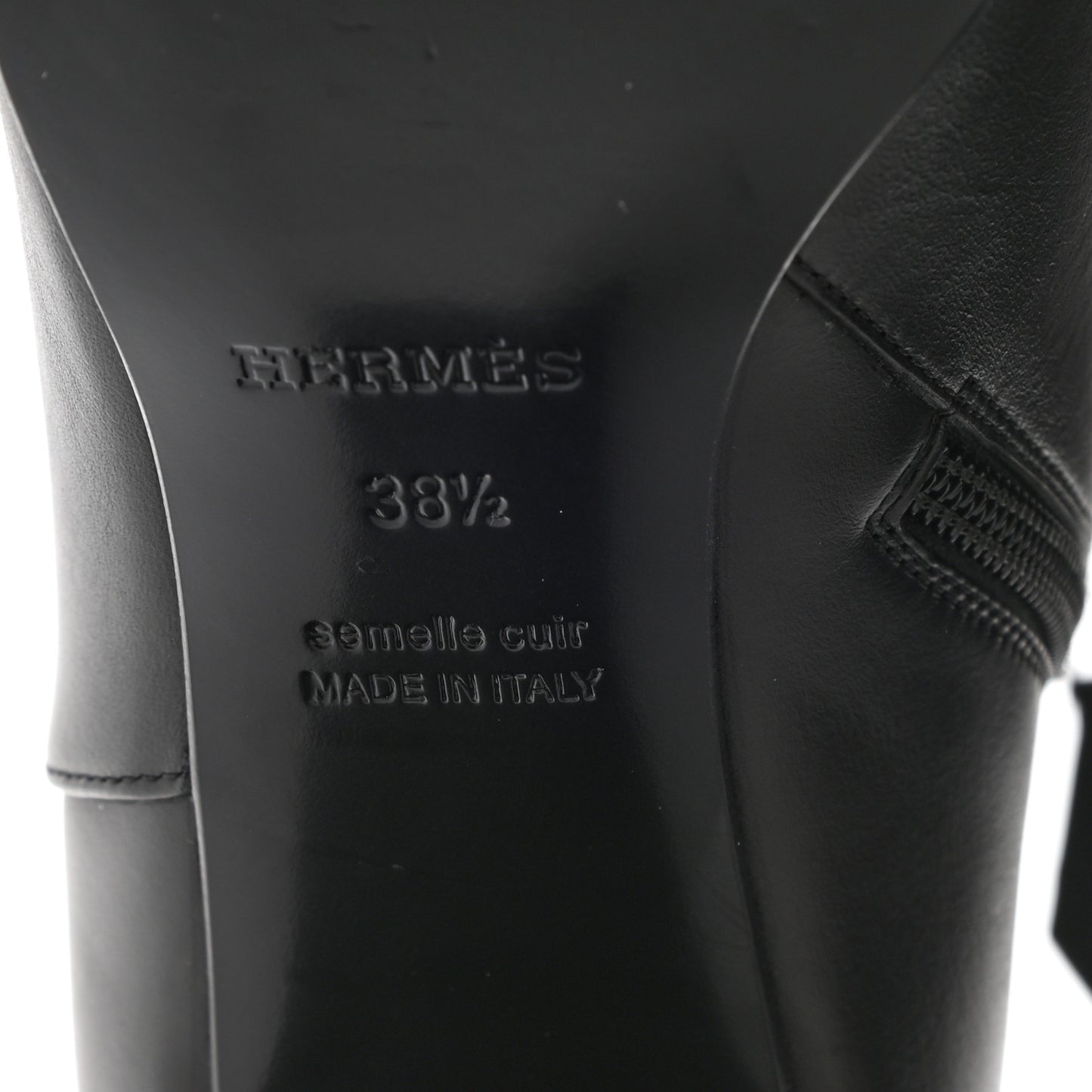 Calfskin Saint Germain Ankle Boots 38.5 Black