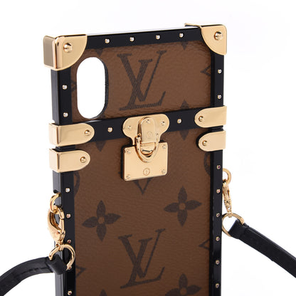 Louis Vuitton Reverse Monogram Eye-Trunk iPhone X Case 9 of 14