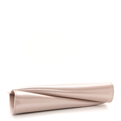 Christian Louboutin Patent Perle Loubitwist Clutch Vintage Rose 4 of 9