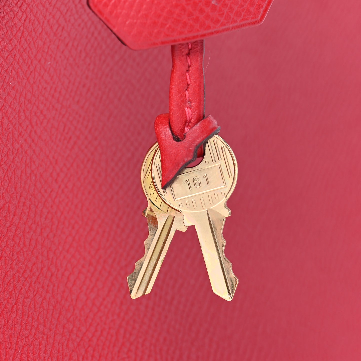 Epsom Birkin 30 Rouge Casaque
