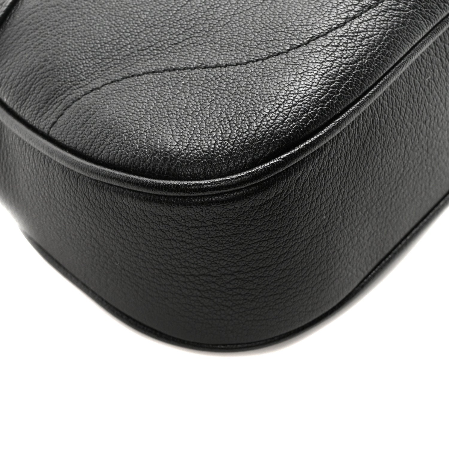 Gucci Goatskin Small Aphrodite Shoulder Bag Black 8 of 9