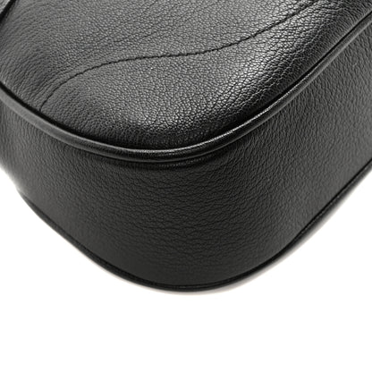 Gucci Goatskin Small Aphrodite Shoulder Bag Black 8 of 9