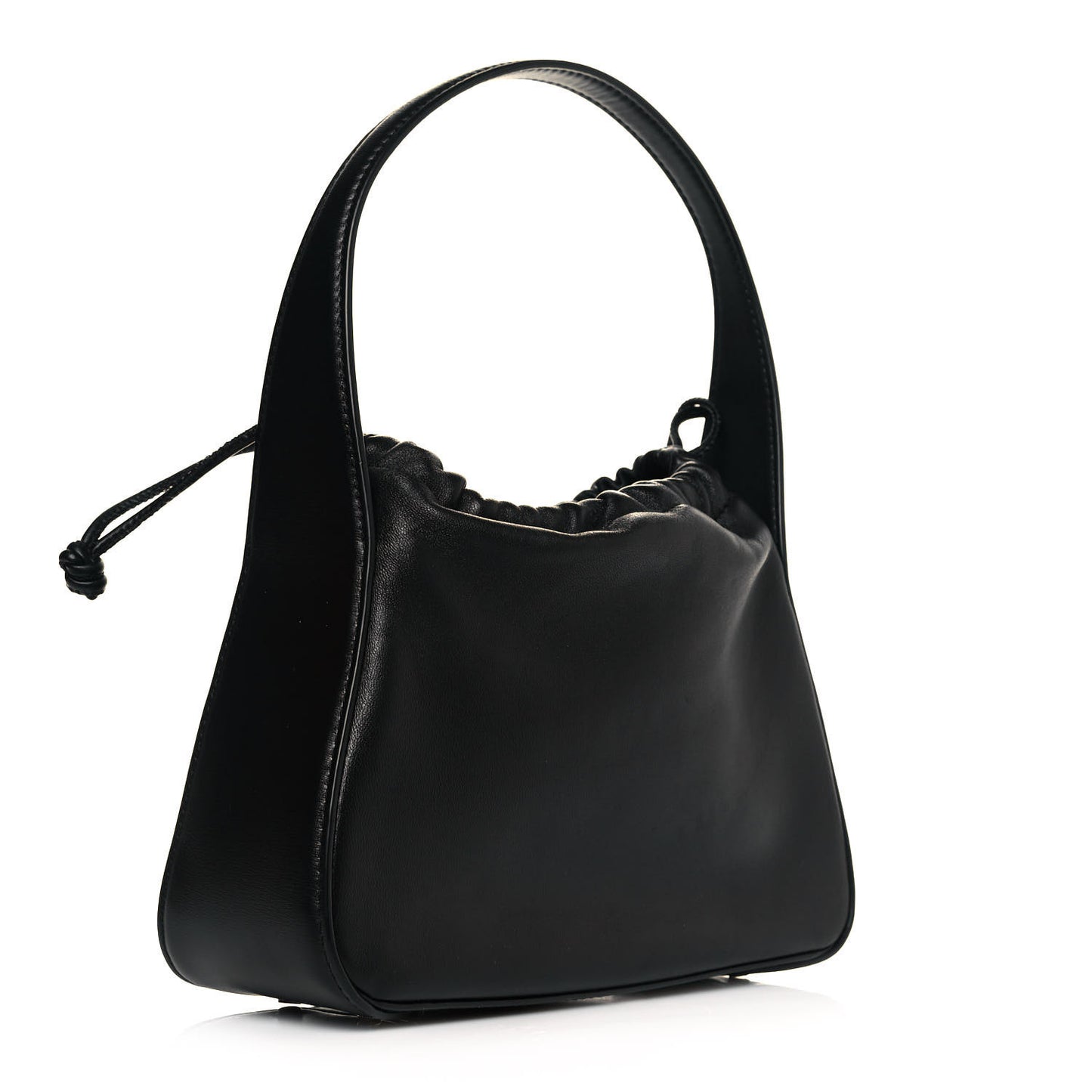 Lambskin Nylon Small Ryan Bag Black