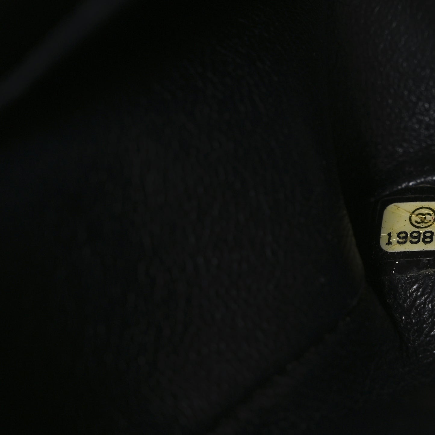 Aged Calfskin Quilted 2.55 Reissue Mini Flap So Black So Black