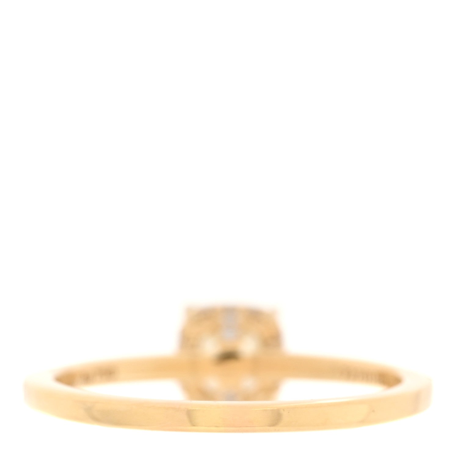 Tiffany 18K Yellow Gold Fancy Yellow Diamond 1.07ct Novo Cushion Cut Engagement Ring 54 6.75 3 of 6