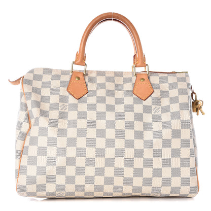 Louis Vuitton Damier Azur Speedy 30 1 of 12