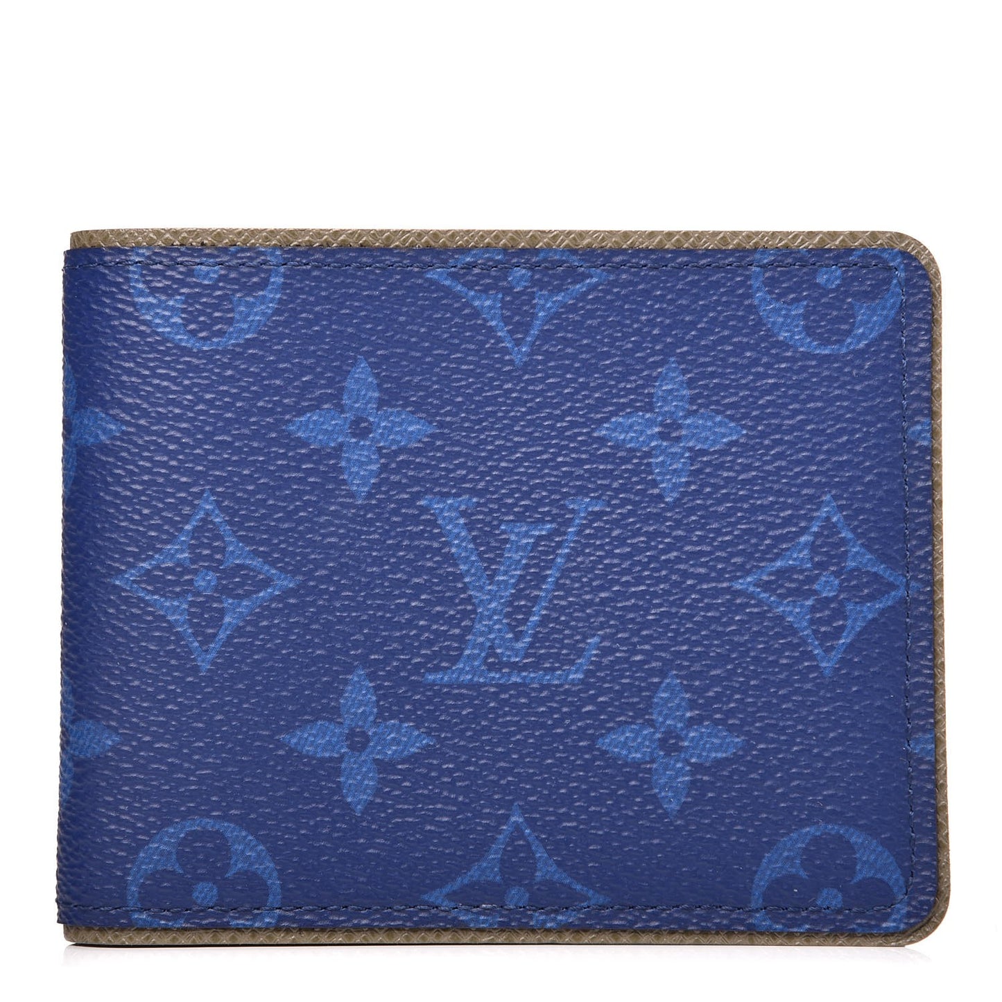 Monogram Outdoor Slender Wallet Pacific Blue