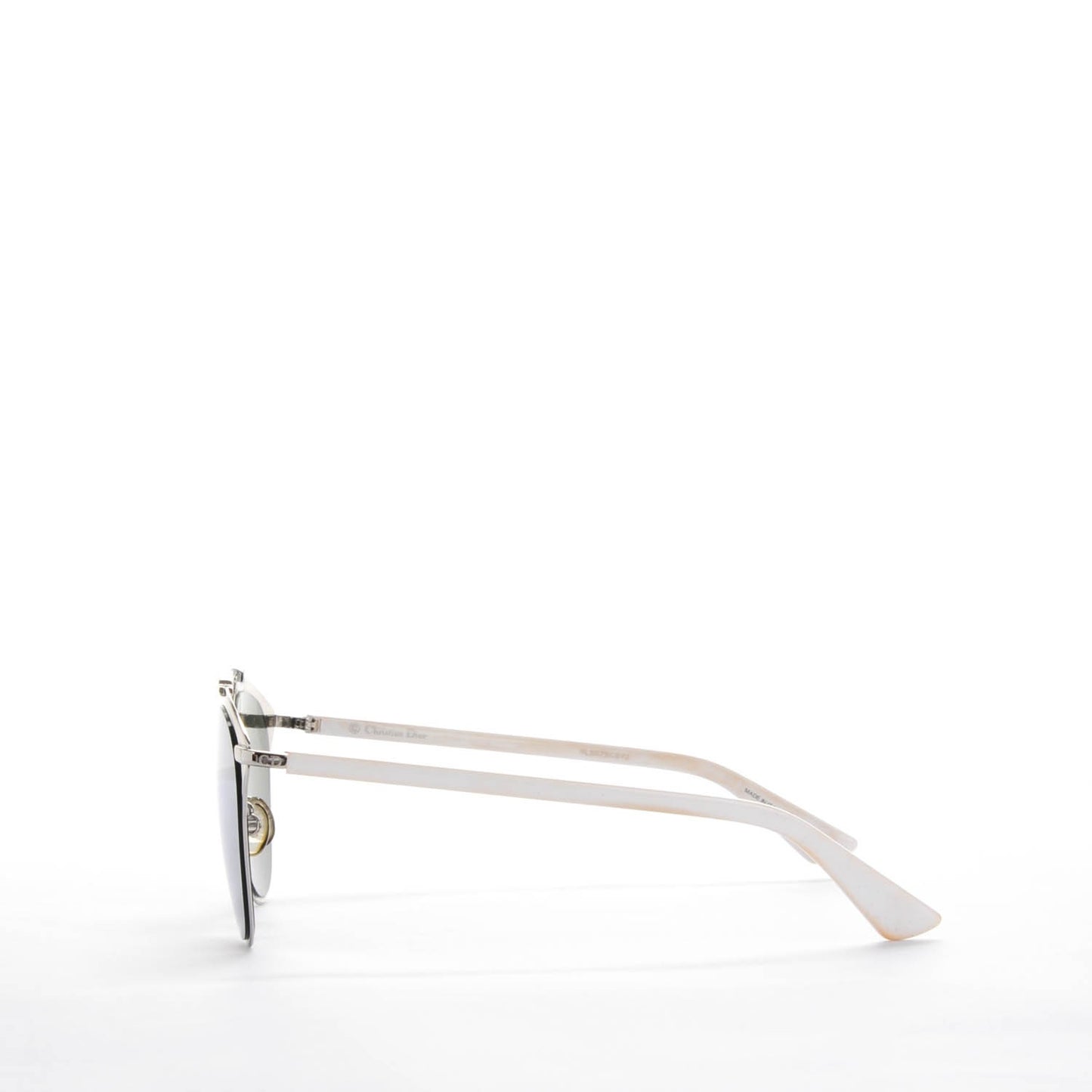 Reflected Sunglasses White