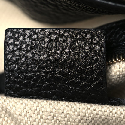 Gucci Pebbled Calfskin Large Soho Hobo Black 7 of 9