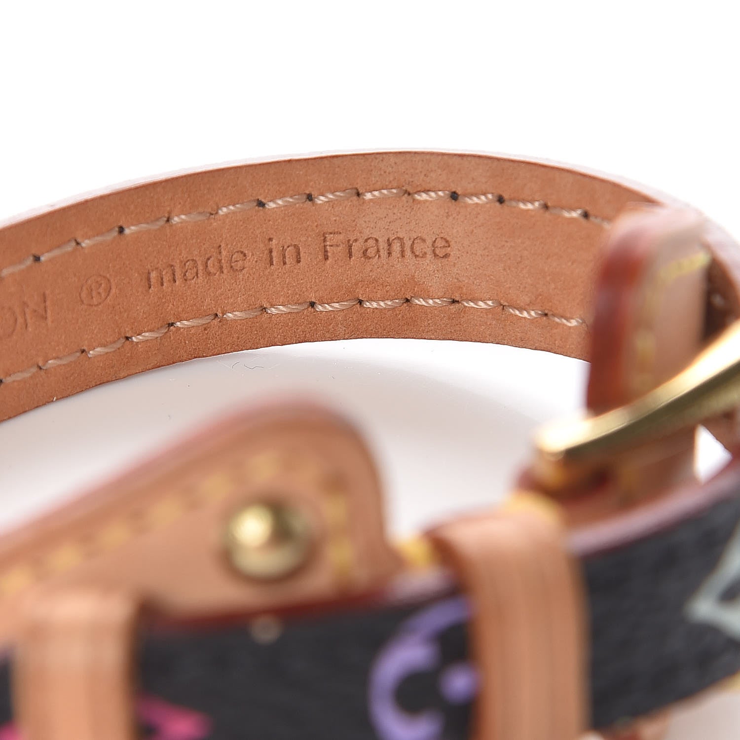 Louis Vuitton Monogram Multicolor Theda PM Bracelet Black 5 of 6