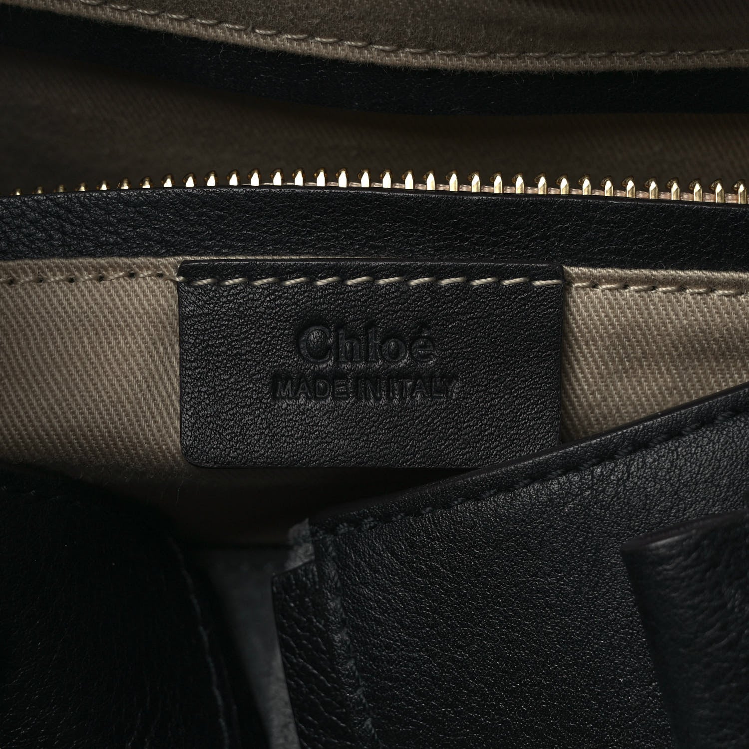 Chloe Calfskin Medium Owen Flap Bag Full Blue 6 of 10