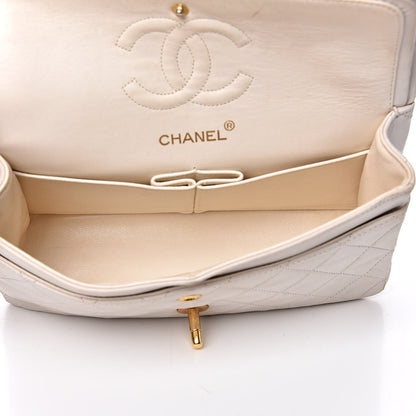 Chanel Lambskin Quilted Small Double Flap White 5 of 21