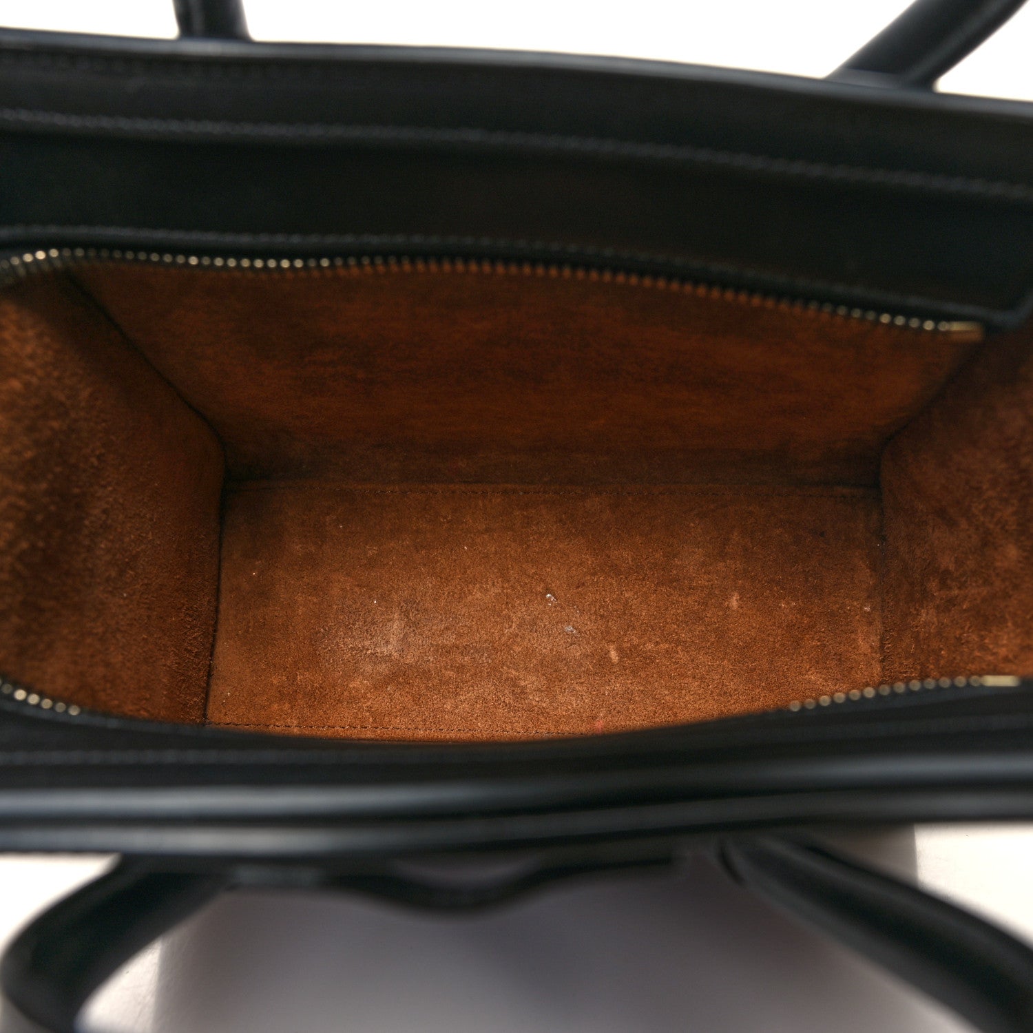 Celine Smooth Drummed Calfskin Nano Tri-Color Luggage Indigo 5 of 9