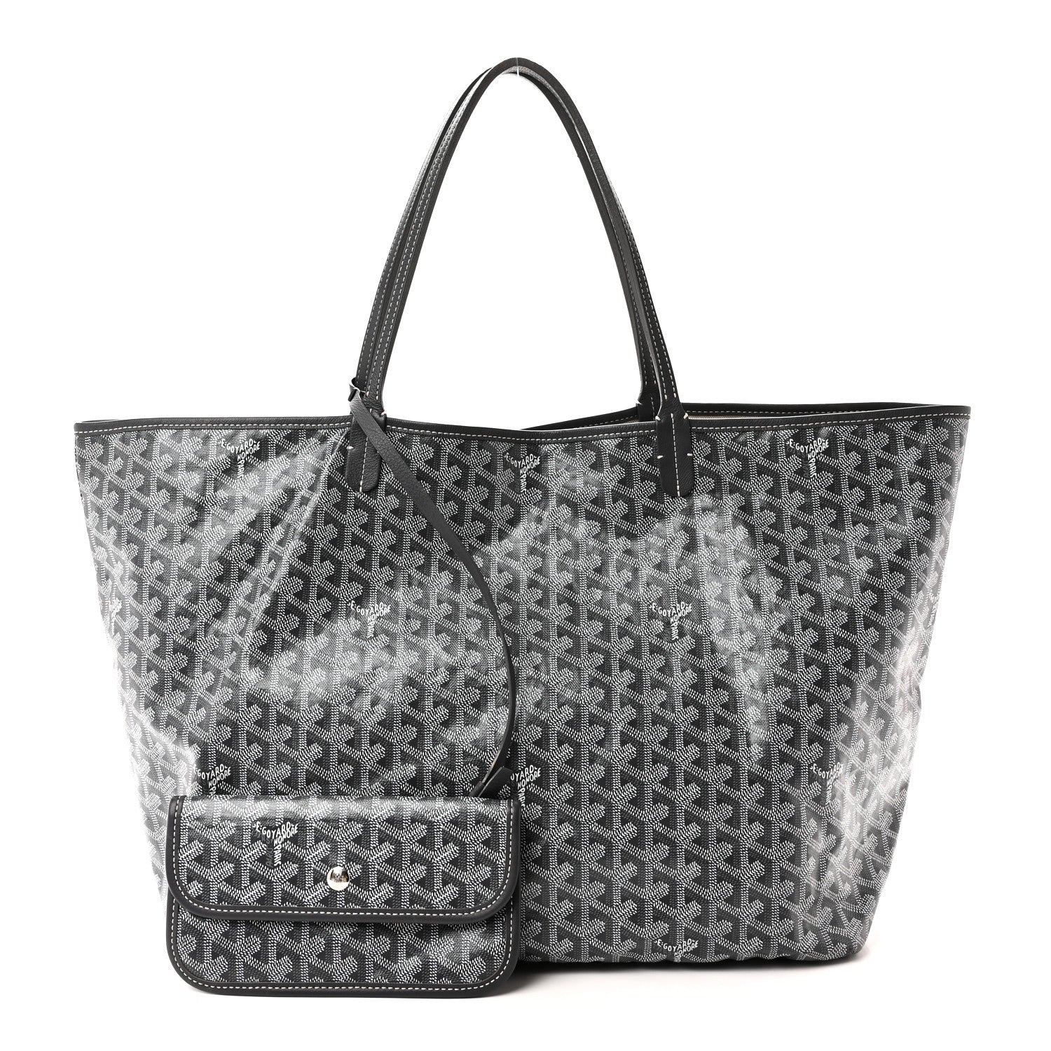 Goyard Goyardine Saint Louis GM Grey 3 of 11