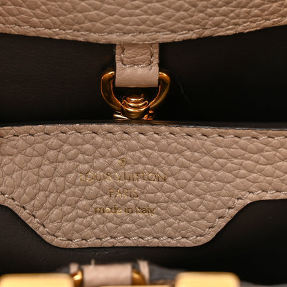 Louis Vuitton Taurillon Capucines BB Galet 5 of 9