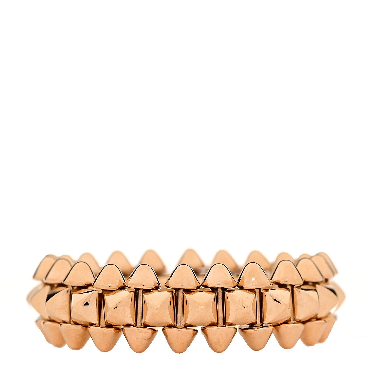 Cartier 18K Pink Gold SM Clash De Cartier Ring 52 6 3 of 5