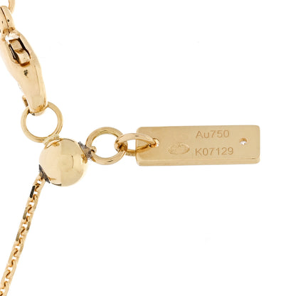 Messika 18K Yellow Gold Diamond LM Move Uno Pave Pendant Necklace 5 of 6