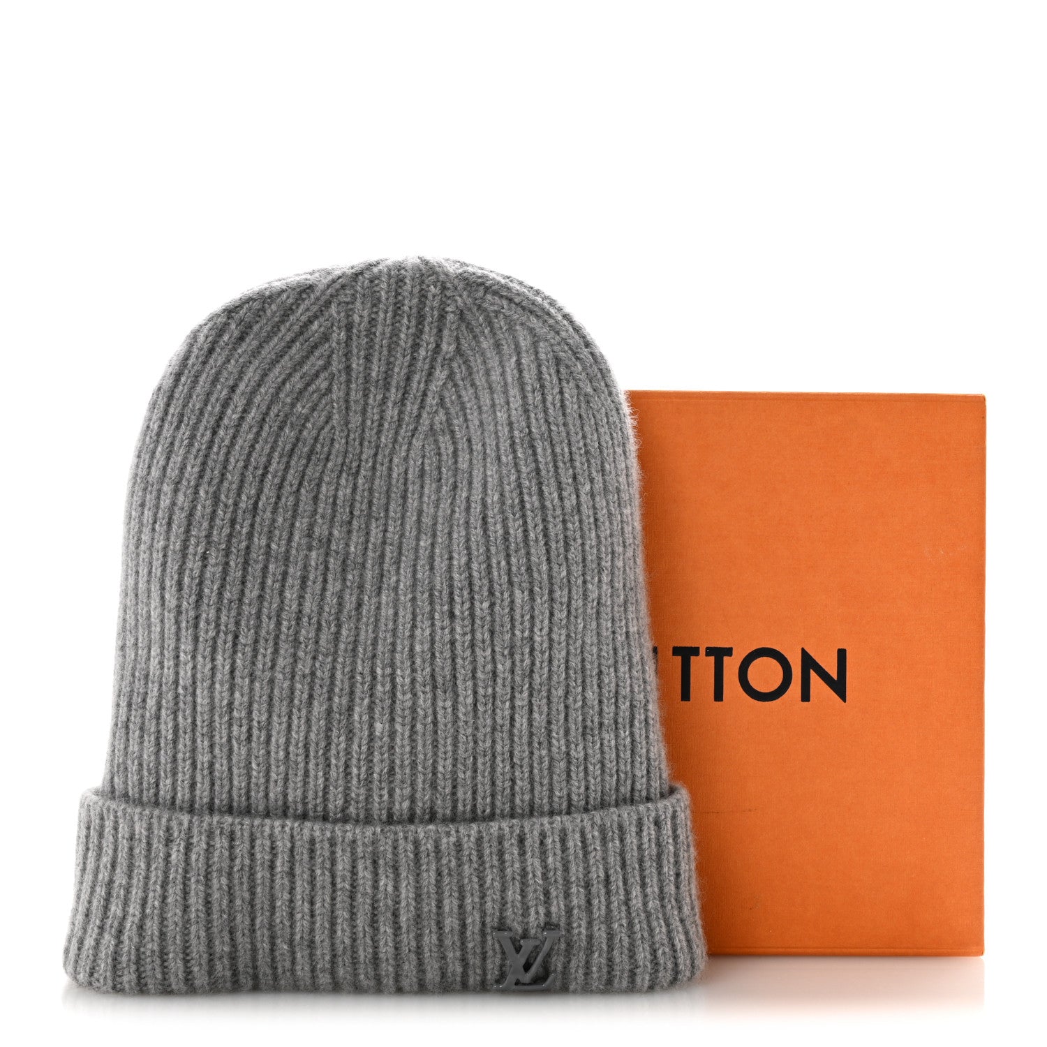 Louis Vuitton Cashmere Mens LV Ahead Beanie Gris 1922682