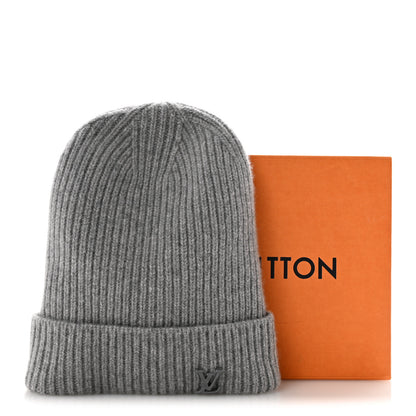 Louis Vuitton Cashmere Mens LV Ahead Beanie Gris 7 of 7