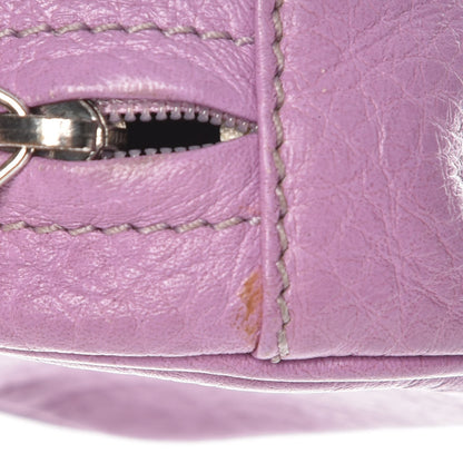 Chanel Calfskin Round CC Coin Purse Purple 8 of 9