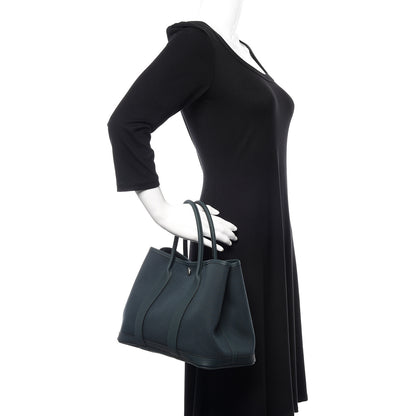 Hermes Toile Officier Negonda Garden Party 30 TPM Vert Cypress 2 of 10