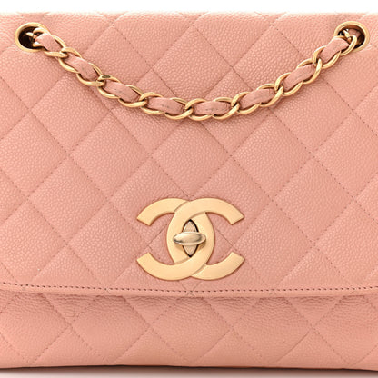 Chanel Caviar Quilted Flap Pink 9 of 14