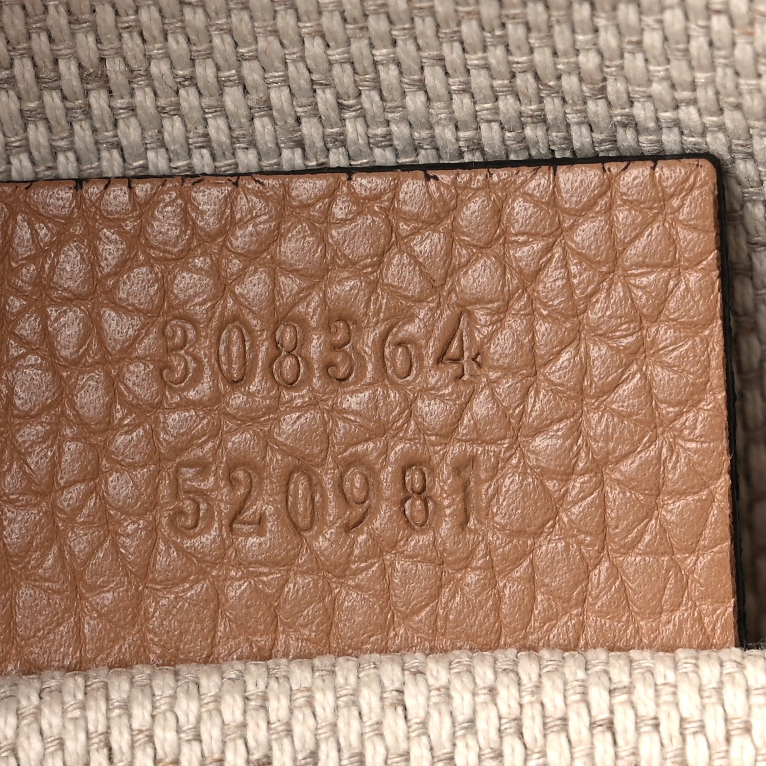 Gucci Pebbled Calfskin Small Soho Disco Bag Rose Beige 7 of 9