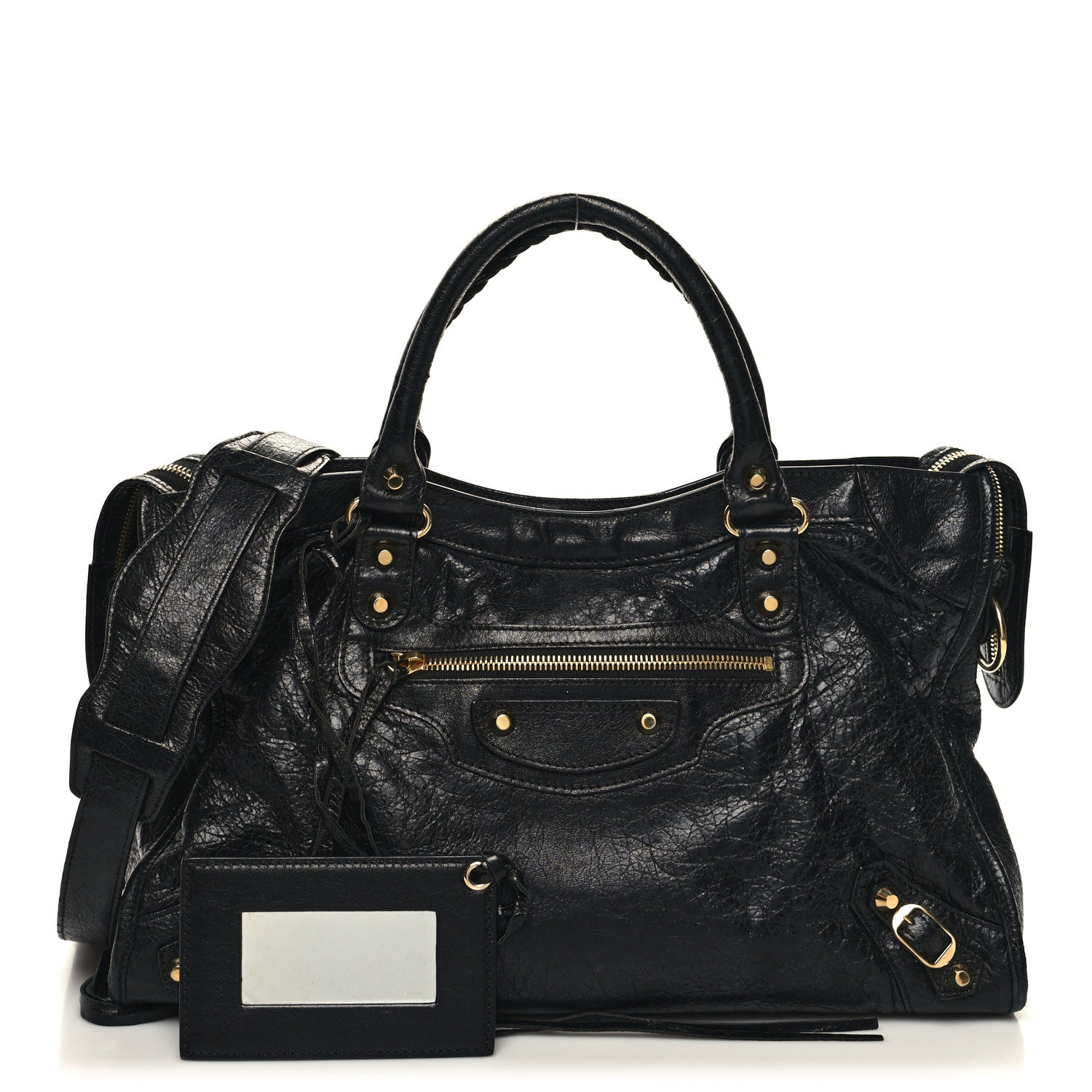 Balenciaga Agneau Classic Gold Hardware City Black 1 of 12