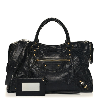 Balenciaga Agneau Classic Gold Hardware City Black 1 of 12