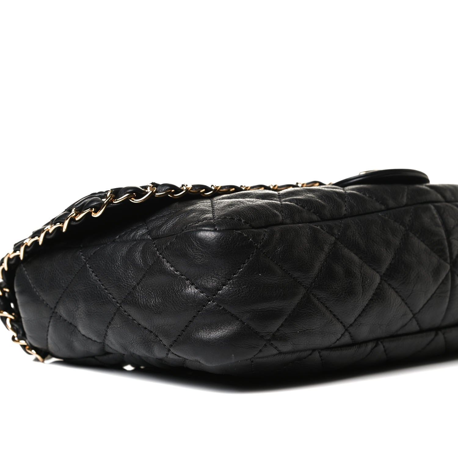 Chanel Calfskin Quilted Medium Chain Me Flap Black 9 of 16