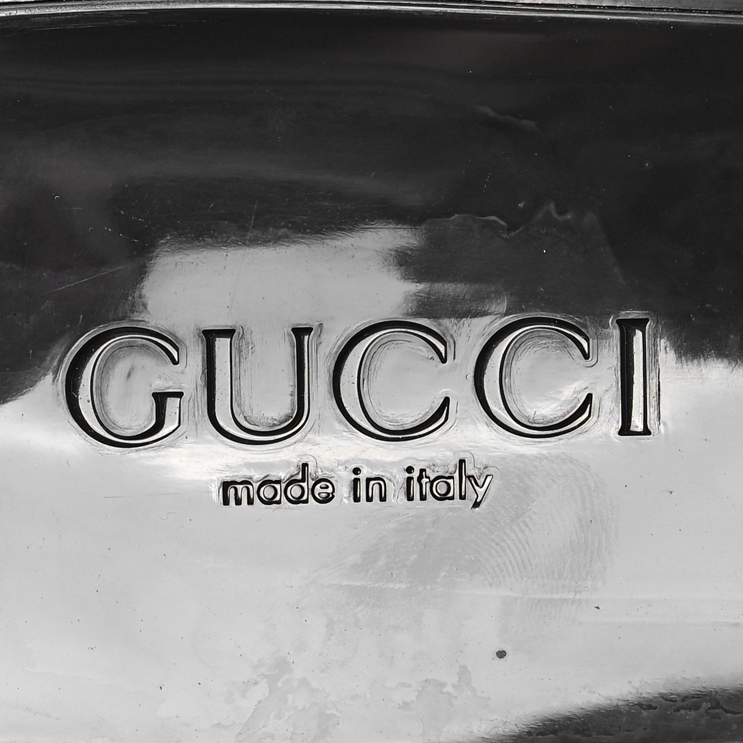 Rubber Gucci Logo Womens Platform 20/60mm Slide Sandals 41 Black