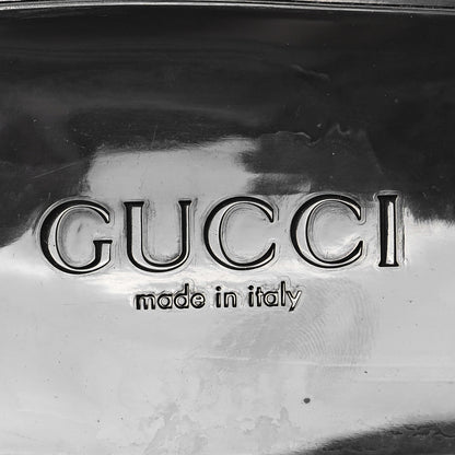 Gucci Rubber Gucci Logo Womens Platform 20/60mm Slide Sandals 41 Black 7 of 8