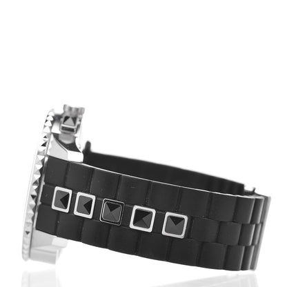 Christian Dior Stainless Steel Rubber Sapphire 38mm Christal Chronograph Quartz Watch Black 4 of 8