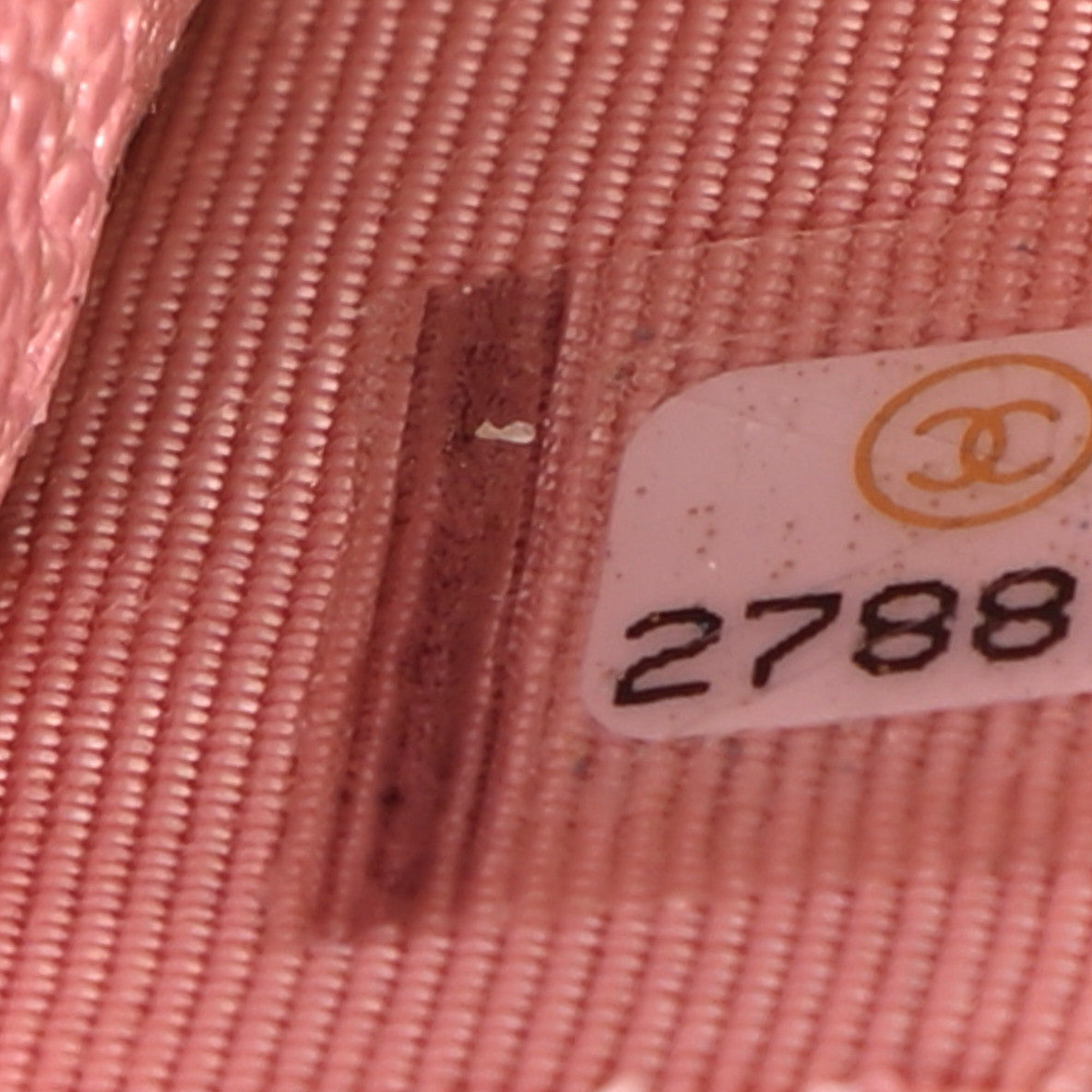 Iridescent Caviar Quilted Medium Flap Wallet Rose Pink