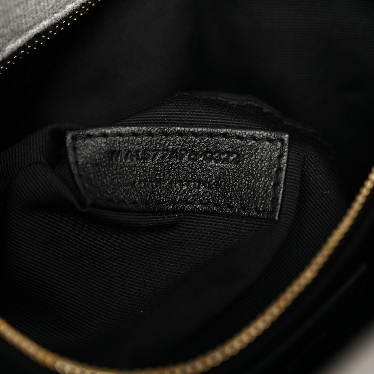 Saint Laurent Jersey Quilted Small Loulou Puffer Monogram Chain Satchel Grey Cloud 7 of 10