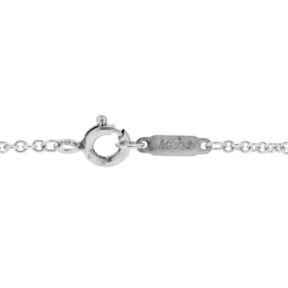 Tiffany Sterling Silver Large 1837 Interlocking Circles Pendant Necklace 5 of 6