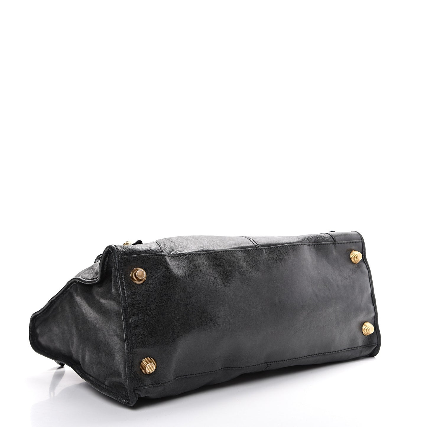 Agneau Giant 21 Gold Hardware Work Black